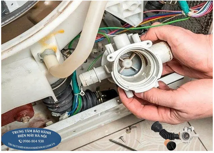 Sửa bơm xả máy giặt Electrolux tại Hà Nội