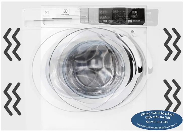 Xử lý máy giặt Electrolux rung lắc và phát tiếng ồn