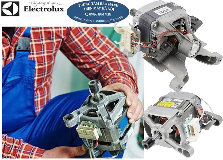 Thay motor máy giặt Electrolux chính hãng