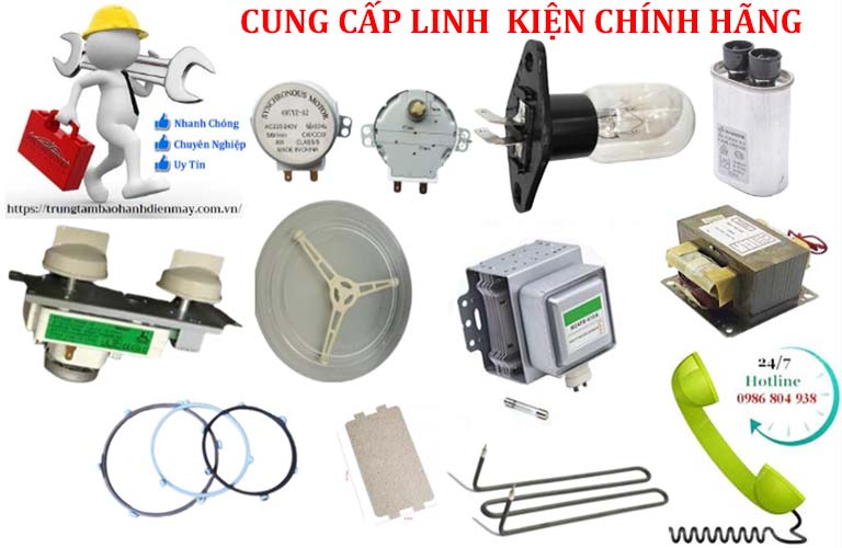 Cung Cap Linh Kien Lo Vi Song Electrolux 
