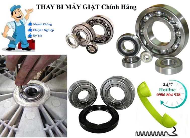 Thay Bi May Giat Electrolux chinh hang