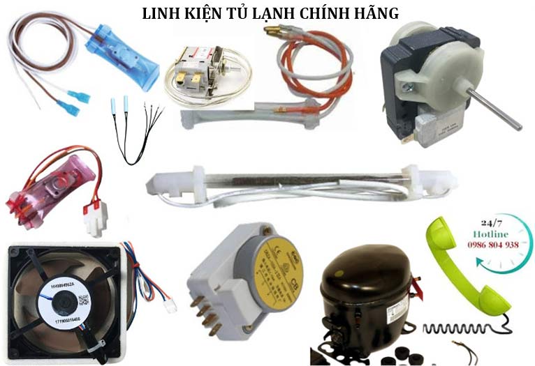Cung Cap Linh Kien Tu Lanh Eletrolux chinh hang